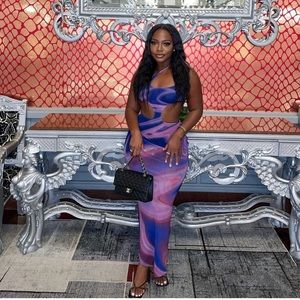 Farai London Aiya One Shoulder Dress